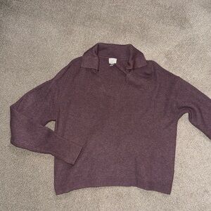 a new day Women's Plum Cowl Neck Sweater